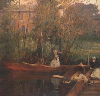 A Boating Party (mk18), John Singer Sargent